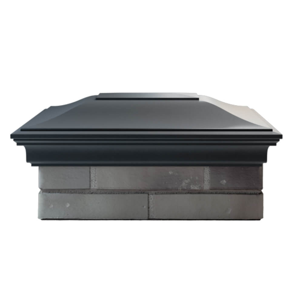 Колпак Zking Монблан Серый на столб 2х1.5 кирпича (515х385мм) в Пскове фото