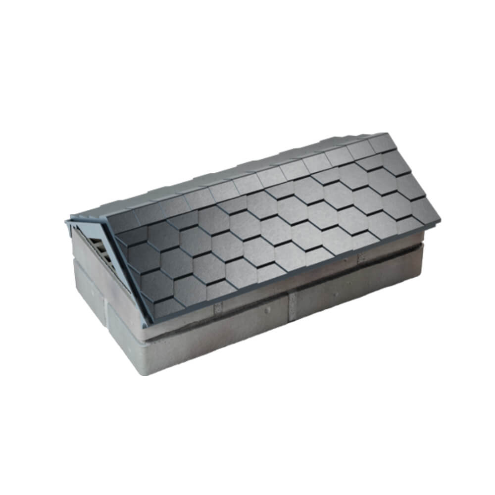 Парапет Zking Эверест Серый с посадкой на 1 кирпич (200/225/255мм) в Пскове фото