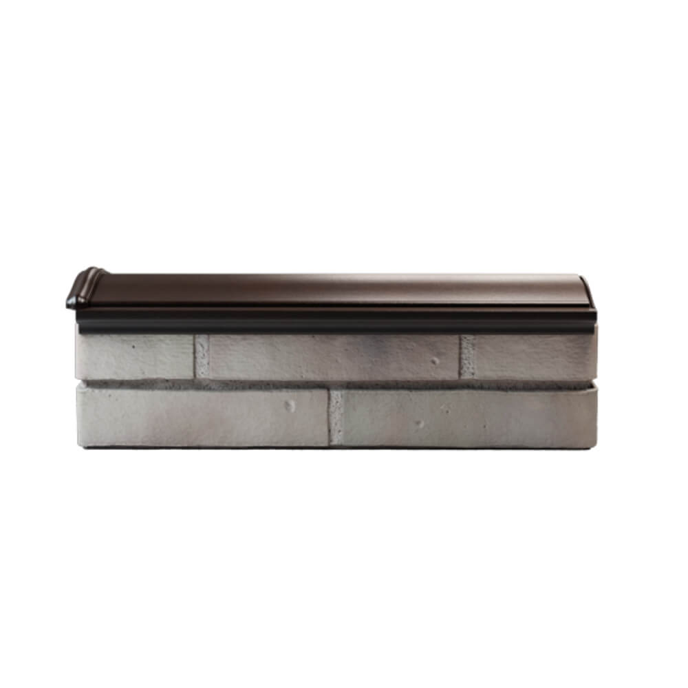 Парапет Zking Монблан Коричневый посадка на 0.5 кирпича (130мм) в Пскове фото