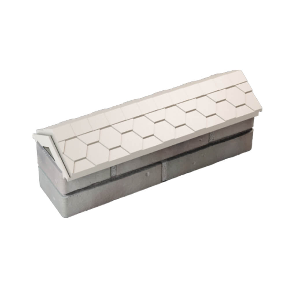 Парапет Zking Эверест Бежевый с посадкой на 0.5 кирпича (130мм) в Пскове фото