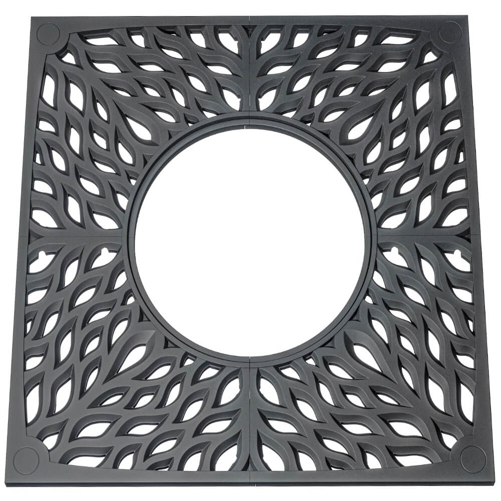 Приствольная решетка для дерева ZKING CRUST 2х2м Черная Псков фото