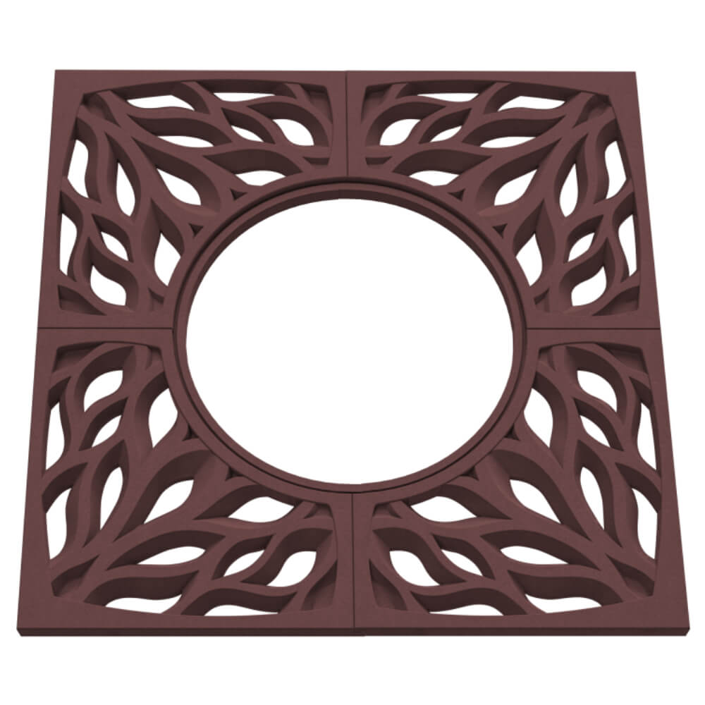 Приствольная решетка для дерева ZKING CRUST 1.2х1.2м Коричневая в Пскове фото