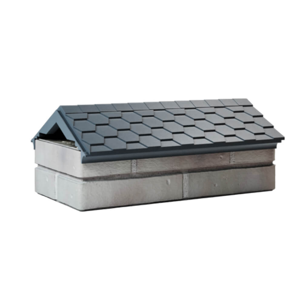 Парапет Zking Эверест Серый с посадкой на 1 кирпич (200/225/255мм) Псков фото