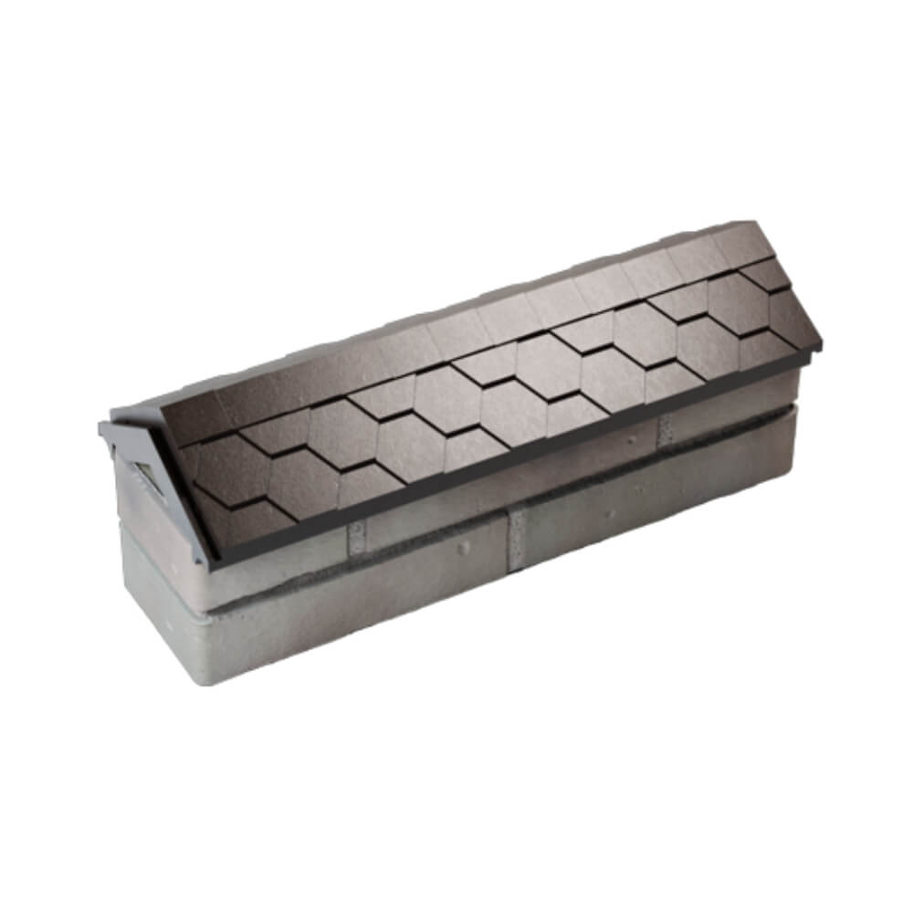 Парапет Zking Эверест Коричневый с посадкой на 0.5 кирпича (130мм) в Пскове фото