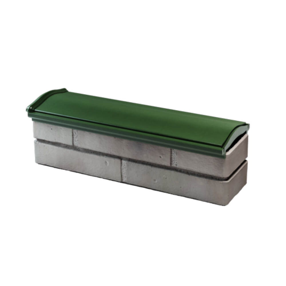 Парапет Zking Монблан Зеленый посадка на 0.5 кирпича (130мм) в Пскове фото