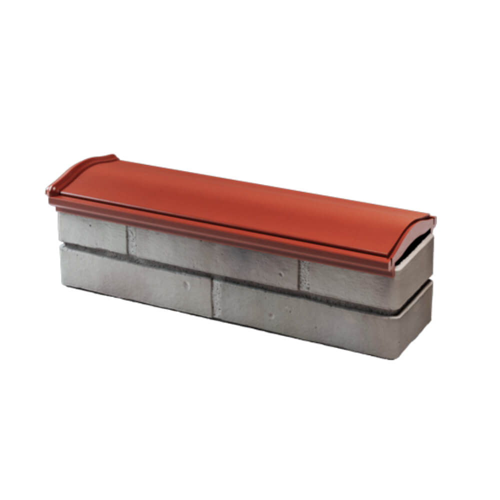 Парапет Zking Монблан Красный посадка на 0.5 кирпича (130мм) в Пскове фото