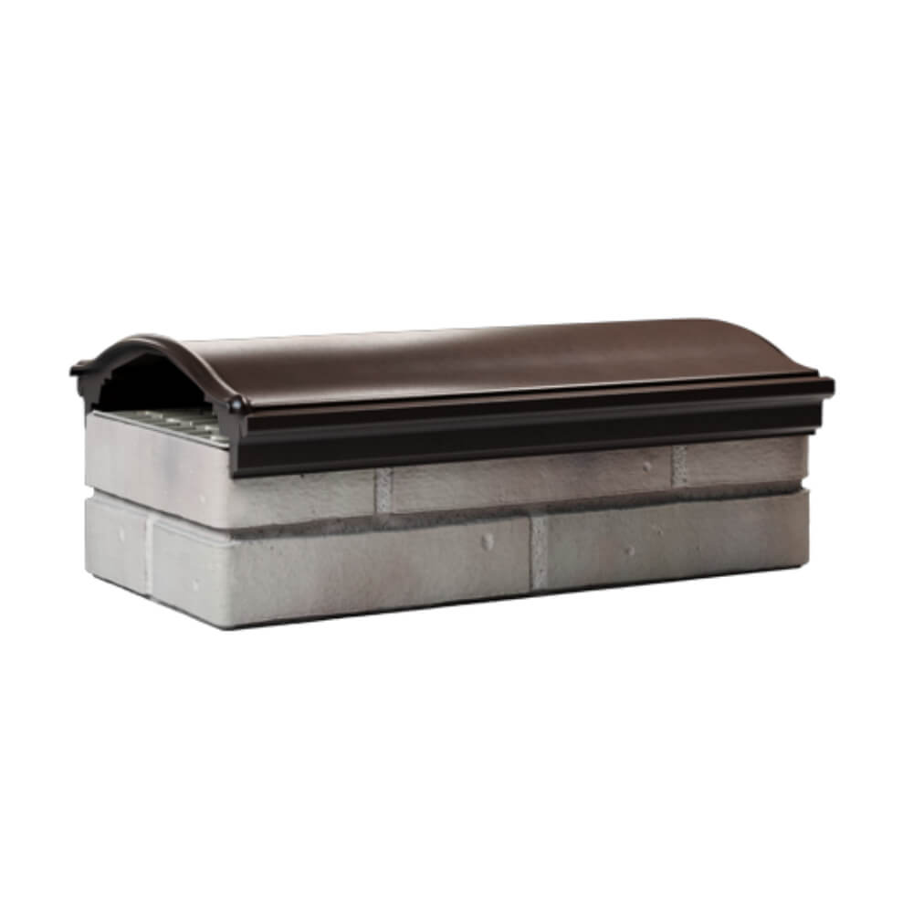 Парапет Zking Монблан Коричневый посадка на 1 кирпич (200/225/255мм) Псков фото