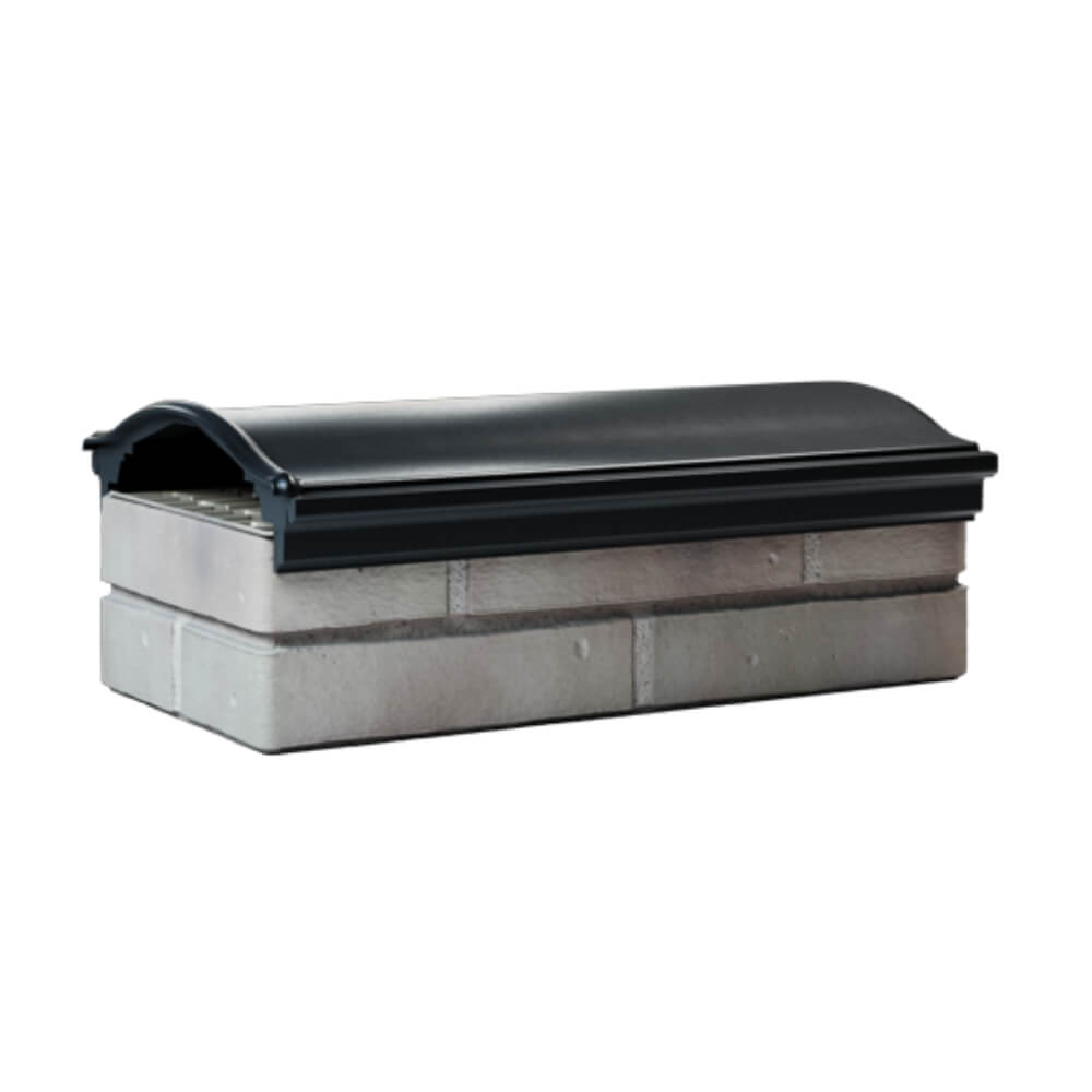 Парапет Zking Монблан Черный посадка на 1 кирпич (200/225/255мм) Псков фото