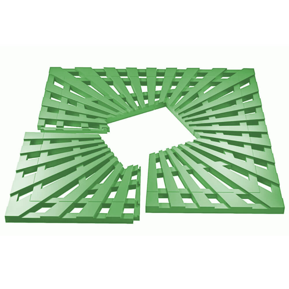 Приствольная решетка для дерева ZKING ATMOSPHERE 1.2х1.2м Зеленая в Пскове фото