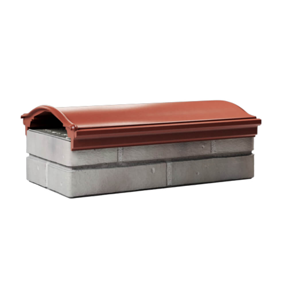 Парапет Zking Монблан Красный посадка на 1 кирпич (200/225/255мм) Псков фото