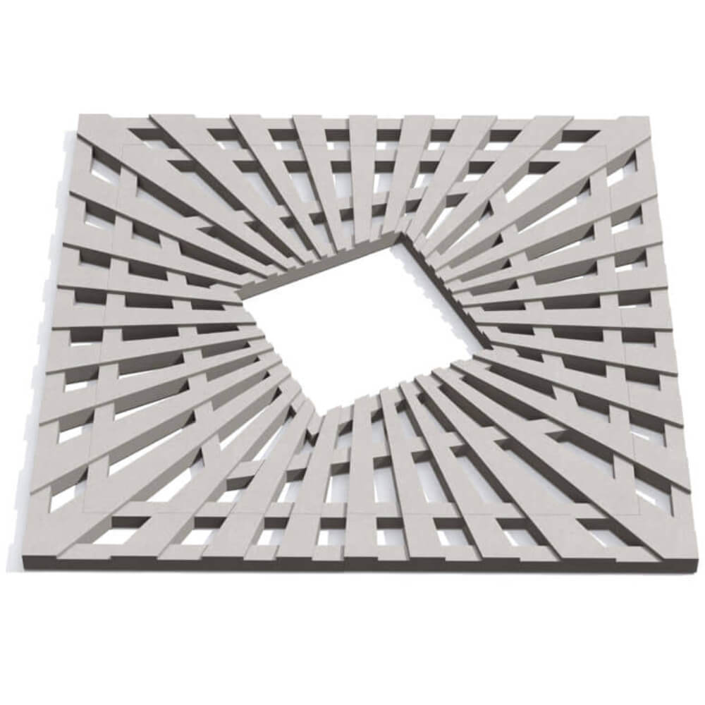 Приствольная решетка для дерева ZKING ATMOSPHERE 1.2х1.2м Бежевая Псков фото