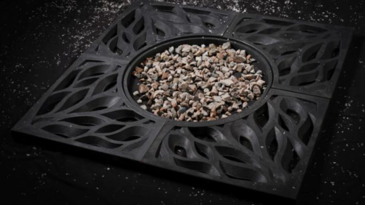 Приствольная решетка для дерева ZKING CRUST 1.2х1.2м Черная в Пскове фото