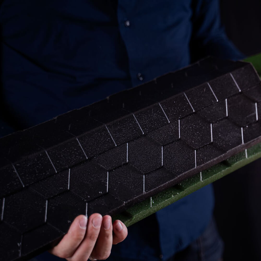 Парапет Zking Эверест Черный с посадкой на 1 кирпич (200/225/255мм) в Пскове фото