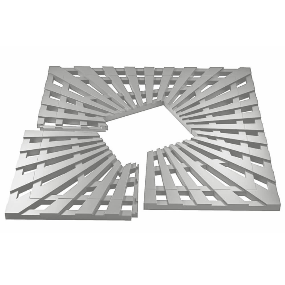 Приствольная решетка для дерева ZKING ATMOSPHERE 1.2х1.2м Бежевая в Пскове фото