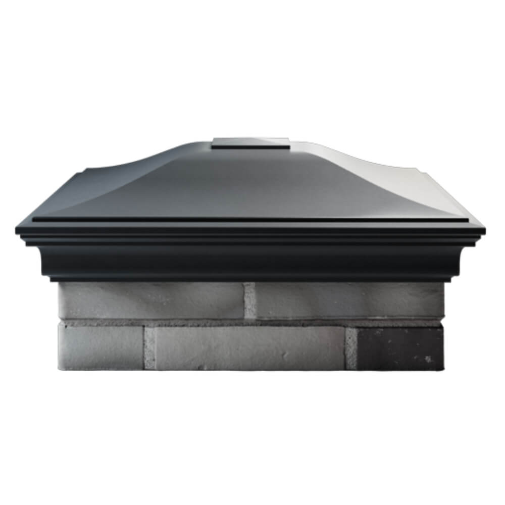 Колпак Zking Монблан Серый на столб 2х2 кирпича (515х515мм) в Пскове фото