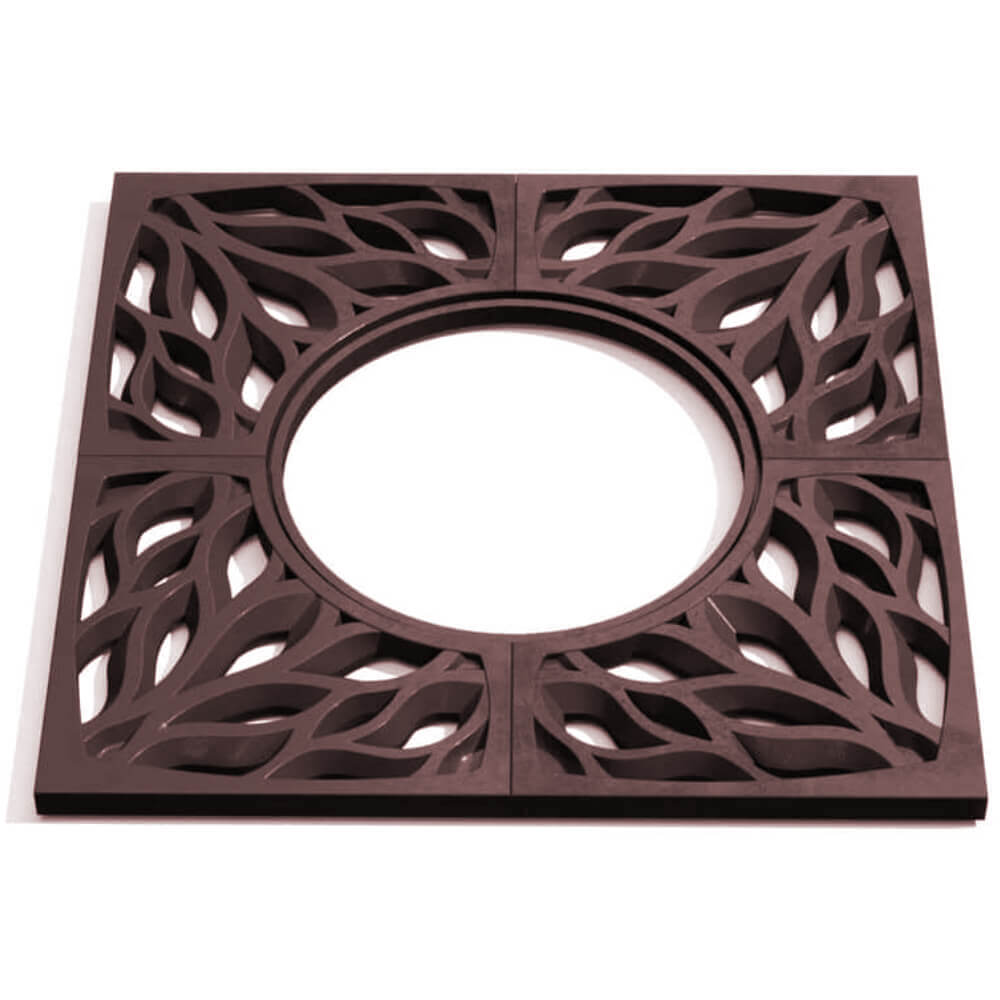 Приствольная решетка для дерева ZKING CRUST 1.2х1.2м Коричневая Псков фото