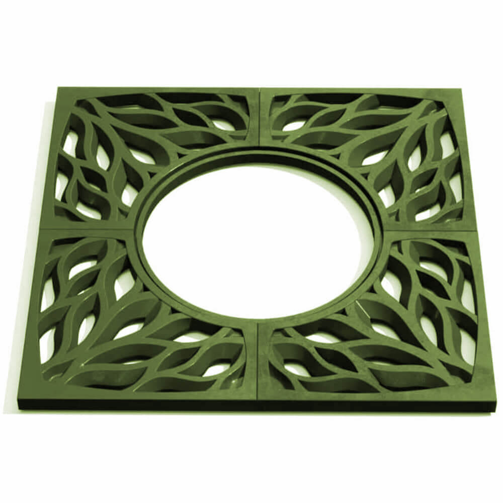 Приствольная решетка для дерева ZKING CRUST 1.2х1.2м Зеленая Псков фото