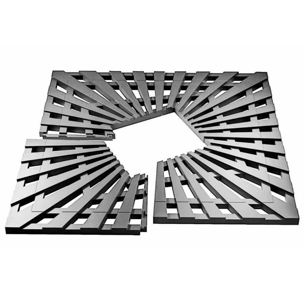 Приствольная решетка для дерева ZKING ATMOSPHERE 1.2х1.2м Серая в Пскове фото