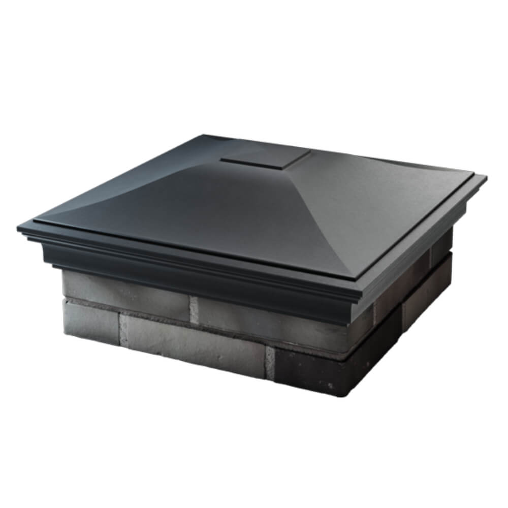 Колпак Zking Монблан Серый на столб 2х2 кирпича (515х515мм) в Пскове фото