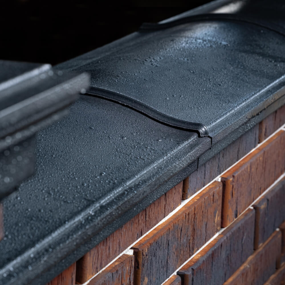 Парапет Zking Монблан Черный посадка на 0.5 кирпича (130мм) в Пскове фото