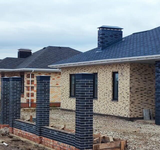 Колпак Zking Бона ХайТек Серый на столб 1.5х1.5 кирпича (385х385мм) в Пскове фото