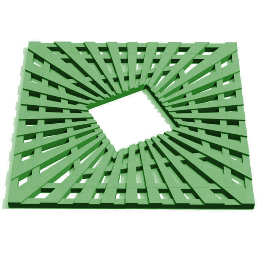 Приствольная решетка для дерева ZKING ATMOSPHERE 1.2х1.2м Зеленая Псков фото