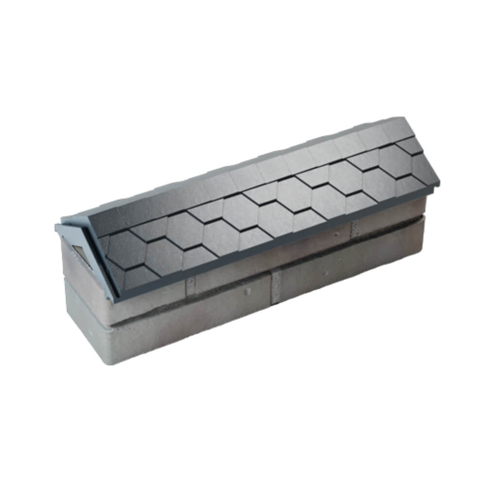 Парапет Zking Эверест Серый с посадкой на 0.5 кирпича (130мм) в Пскове фото