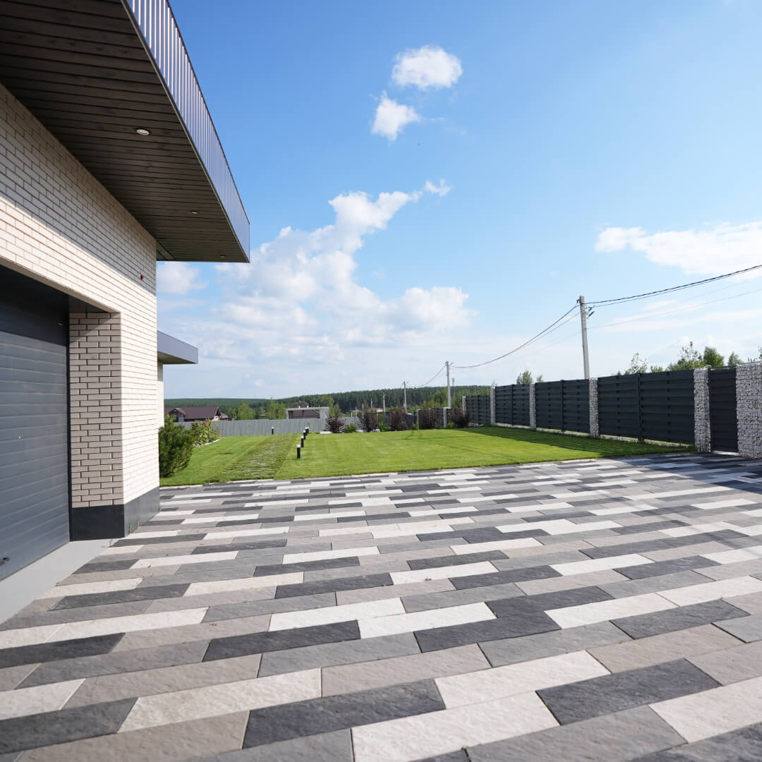 Шаговая плита STONE Графитовый Серый 990х330х55мм в Пскове фото